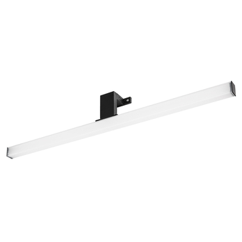 Koupelnové nástěnné LED svítidlo OLIRO černá, šířka 60 cm 3