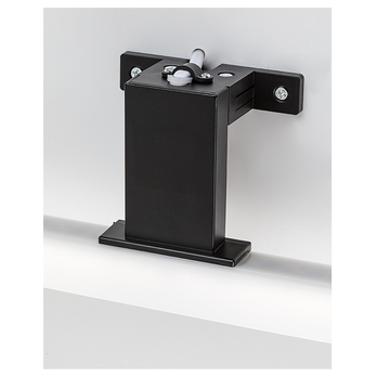 Koupelnové nástěnné LED svítidlo OLIRO černá, šířka 60 cm 8