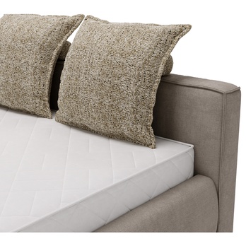 Postel s roštem OLIVE taupe, 180x200 cm 6