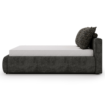 Postel s roštem OLIVE grafitová, 180x200 cm 5