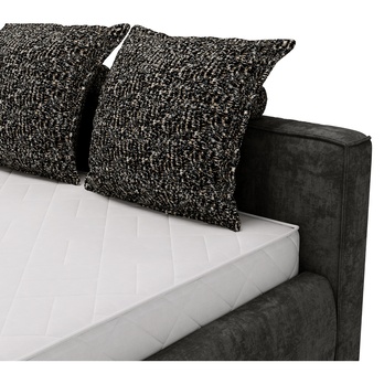 Postel s roštem OLIVE grafitová, 180x200 cm 6