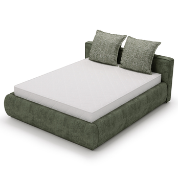 Postel s matrací  OLIVE olivová, 140x200 cm 3