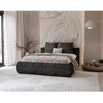 Postel s matrací  OLIVE grafitová, 180x200 cm 1