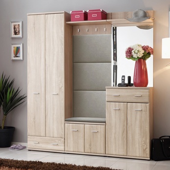 Předsíňová skříň OMARU 2 dub sonoma 1