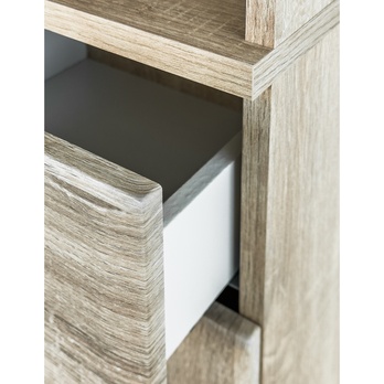 Předsíňová sestava OMARU 2 dub sonoma/béžová 1