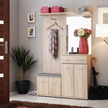 Botníková komoda OMARU dub sonoma 1