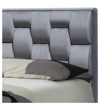 Postel s roštem ONNOBIL šedá, 160x200 cm 3