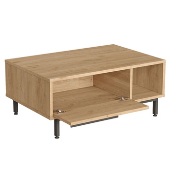 Obývací sestava se stolkem ONOL 2 dub/ratan 1