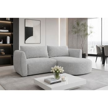 Sedací souprava ONYX pravá, světle šedá 1