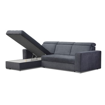 Sedací souprava OPAL MINI levá, šedomodrá 2