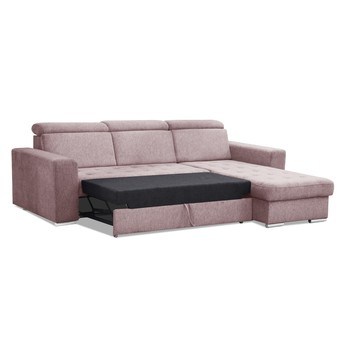 Sedací souprava OPAL MINI pravá, růžová 1