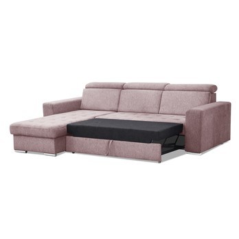 Sedací souprava OPAL MINI levá, růžová 1