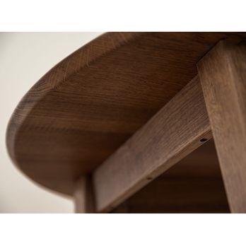 Jídelní stůl ORB tabáková hnědá, 90 cm 4