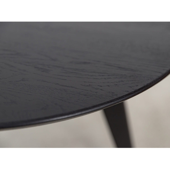 Konferenční stolek ORB černá, 90 cm 3