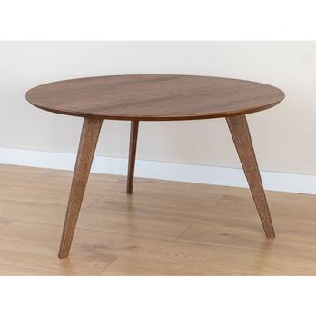 Konferenční stolek ORB tabáková hnědá, 90 cm 1