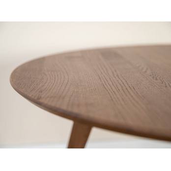 Konferenční stolek ORB tabáková hnědá, 90 cm 2