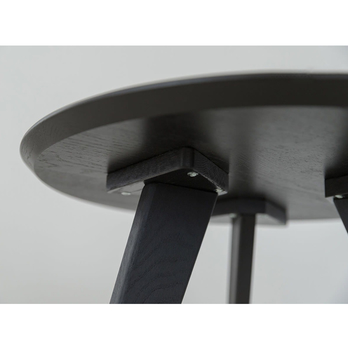Konferenční stolek ORB černá, 50 cm 4