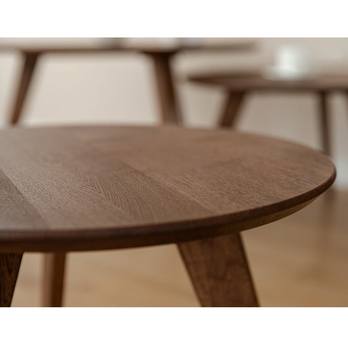 Konferenční stolek ORB tabáková hnědá, 50 cm 2