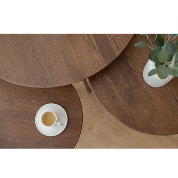 Konferenční stolek ORB tabáková hnědá, 50 cm 3