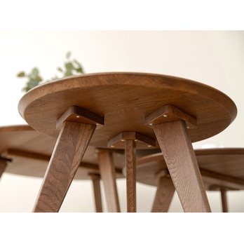 Konferenční stolek ORB tabáková hnědá, 50 cm 5