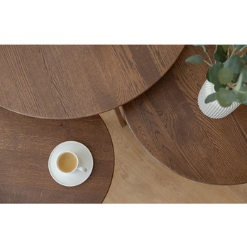 Konferenční stolek ORB tabáková hnědá, 70 cm 2