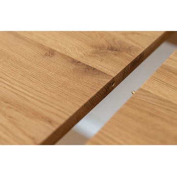 Jídelní stůl  ORB dub/černá, 165x80 cm 3