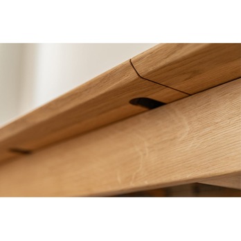 Jídelní stůl  ORB dub/černá, 165x80 cm 9