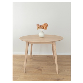 Jídelní stůl ORB bělený dub, 110 cm 2