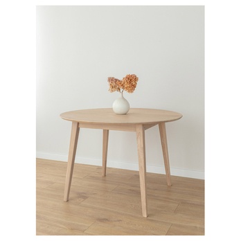 Jídelní stůl ORB bělený dub, 110 cm 3