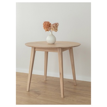 Jídelní stůl ORB bělený dub, 90 cm 3