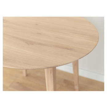 Jídelní stůl ORB bělený dub, 90 cm 4