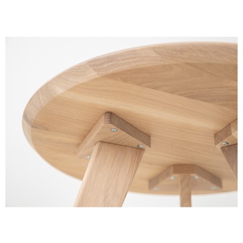 Konferenční stolek ORB bělený dub, 50 cm 5