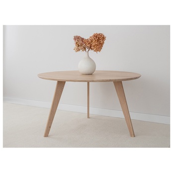 Konferenční stolek ORB bělený dub, 90 cm 2