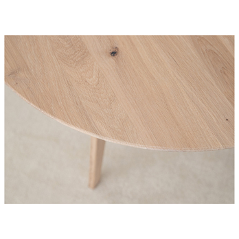 Konferenční stolek ORB bělený dub, 90 cm 4