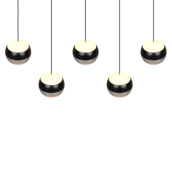 Závěsné svítidlo ORBIT IV černá 6