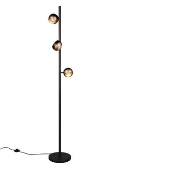 Stojací lampa ORBIT kávová 2