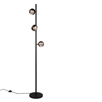 Stojací lampa ORBIT kávová 3