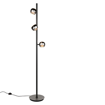 Stojací lampa ORBIT černá 2