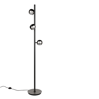 Stojací lampa ORBIT černá 3