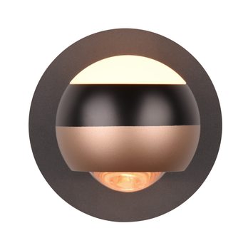 Nástěnné svítidlo ORBIT kávová 3
