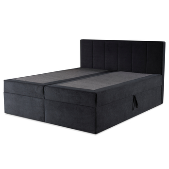 Postel s matrací ORES 2 tmavě šedá, 160x200 cm 3