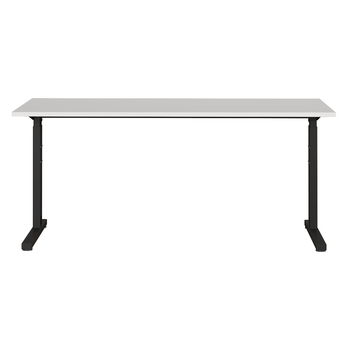 Psací stůl ORFI světle šedá/černá, šířka 160 cm 2