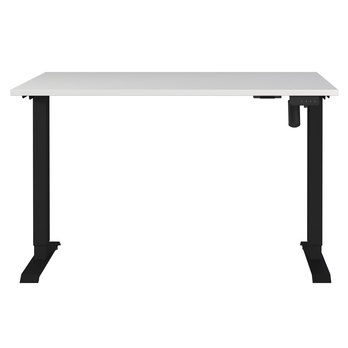 Psací stůl ORFI světle šedá/černá, šířka 120 cm 2