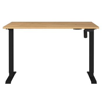 Psací stůl ORFI dub grandson/černá, šířka 120 cm 2
