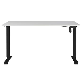 Psací stůl ORFI světle šedá/černá, šířka 140 cm 2
