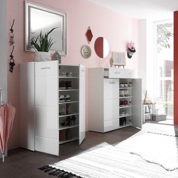 Botníková komoda ORLANDO II bílá 3