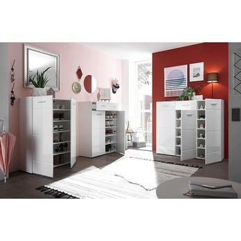 Botníková komoda ORLANDO III bílá 2