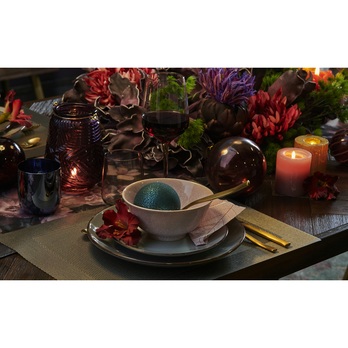 Sada příborů ORO 16 ks, nerez, zlatá, matná 5