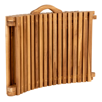 Zahradní lehátko ORRAITO teak 4