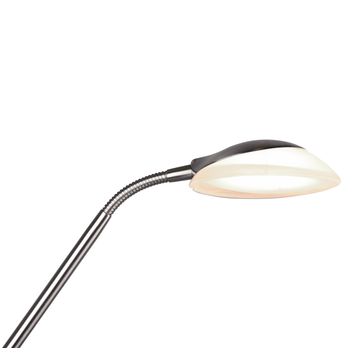 Stojací LED lampa ORSON matný nikl/alabastrové sklo 4